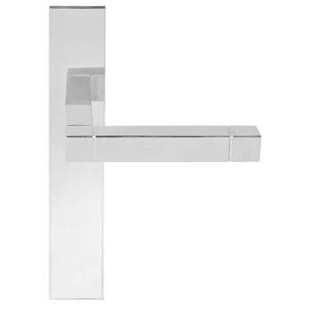 Deurkruk schild Square JB100P236SFC gepolijst rvs