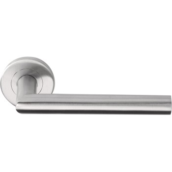 Deurklink Basic LB2L 19mm mat RVS