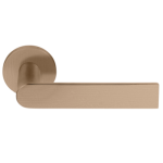 Deurkruk Piet Boon ARC PBA100-G PVD licht brons geveerd