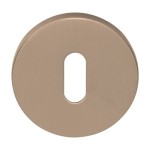 Sleutelplaatje Rivio GLN53 PVD licht brons 