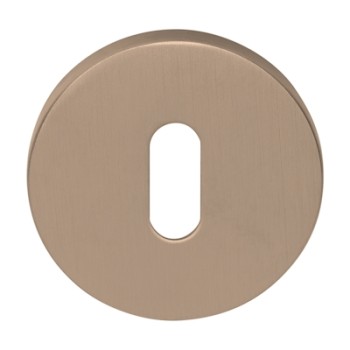Sleutelplaatje Rivio GLN53 PVD licht brons 