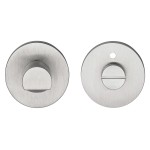 Toiletgarnituur Rivio GLWC53 mat RVS met vrij bezet indicatie