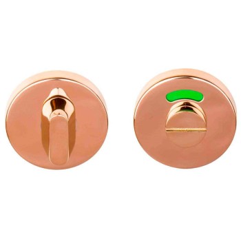 Toiletgarnituur Basic LBWC50D koper PVD met vrij bezet indicatie