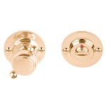 Toiletset BOSCO LZWC50 met indicator messing ongelakt