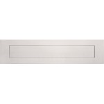 Briefplaat LSQ621 mat RVS