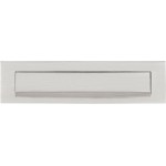 Briefplaat Basic LB535 mat RVS PVD