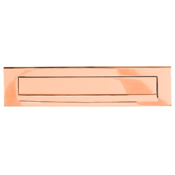Briefplaat Basic LB535 gepolijst koper PVD