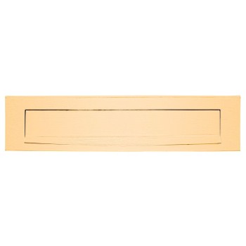 Briefplaat Basic LB535 PVD mat goud
