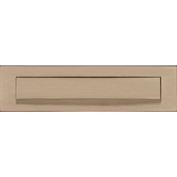 Briefplaat Basic LB535 PVD licht brons