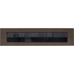 Tochtborstel Basic LB535BI brons