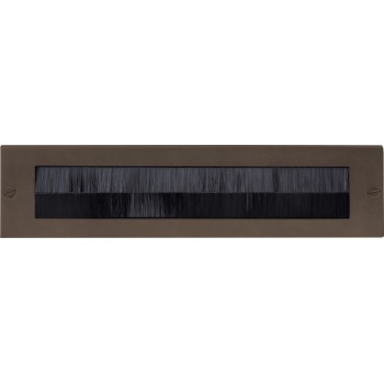 Tochtborstel Basic LB535BI brons