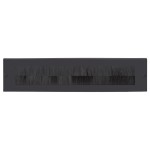 Tochtborstel Basic LB535BI Gunmetal PVD