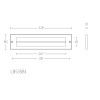 Tochtborstel Basic LB535BI mat RVS Tochtborstel Basic LB535BI mat RVS