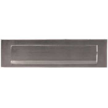 Briefplaat recht Timeless F535 PVD mat nikkel en diverse finishes