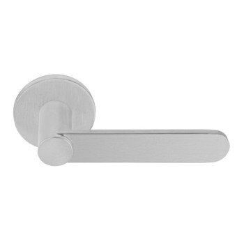 Deurkruk Tense BB103 rond rozet mat RVS