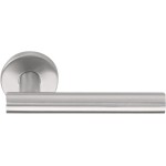 Deurklink Basic LB7 19mm (enkel) mat RVS