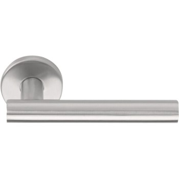 Deurklink Basic LB7 19mm (enkel) mat RVS