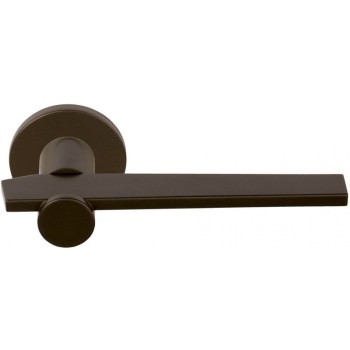 Deurkruk Tense BB100 rond rozet brons
