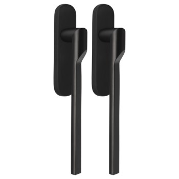 Schuifpuibeslag Rivio GL231PA PVD mat zwart