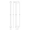 Greep Cone OH400 mat RVS