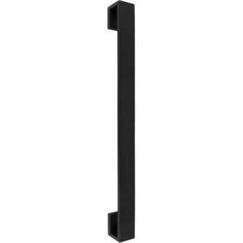 Deurgreep Ribbon BM500 NP massief mat zwart