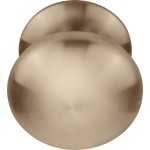 Voordeurknop LB65V PVD licht brons