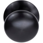 Voordeurknop LB80V Gunmetal PVD