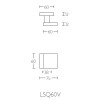 Voordeurknop LSQ60V Mat RVS