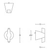 Meubelknop Cone OH32M mat RVS