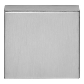 Blindplaatje Basic BSQN53 mat RVS