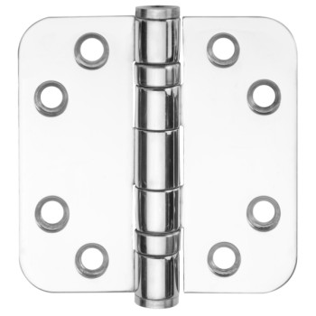 Kogellager scharnier LBSA8989 afgerond gepolijst RVS