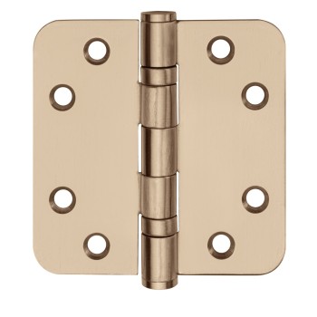 Kogellager scharnier LBSA8989 afgerond PVD licht brons