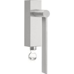Draaikiep Edgy afsluitbaar EG-DKLOCK mat RVS
