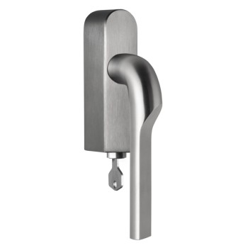 Draaikiep Rivio afsluitbaar GL100-DKLOCK mat RVS links