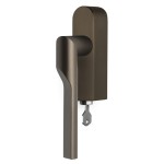 Draaikiep Rivio afsluitbaar GL101-DKLOCK brons rechts