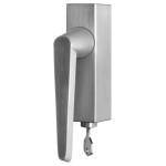 Draaikiep Cone afsluitbaar OH102-DKLOCK mat RVS