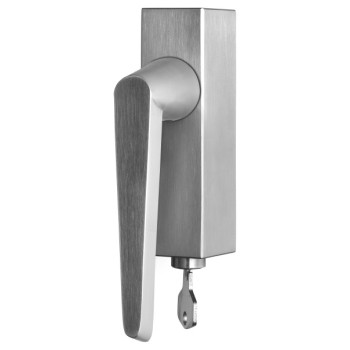 Draaikiep Cone afsluitbaar OH102-DKLOCK mat RVS