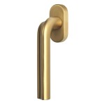 Draaikiep Eclipse DR100-DK PVD mat goud links