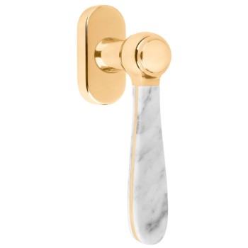 Draaikiep BOSCO LZ100-DKO messing/marmer