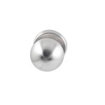 Deurkruk Sfera rond rozet RVS
