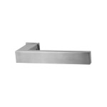 Deurkruk Phoenix vierkant mini rozet RVS