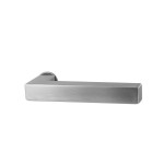 Deurkruk Geneve rond mini rozet RVS