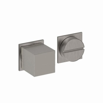 Toiletgarnituur Vario-vierkant 304 Inox