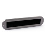 Tochtborstel ovaal Aart Inox PVD