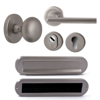 Complete voordeurset Sara Inox PVD