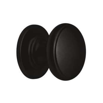 Voordeurknop Pragma 70mm Puurzwart 