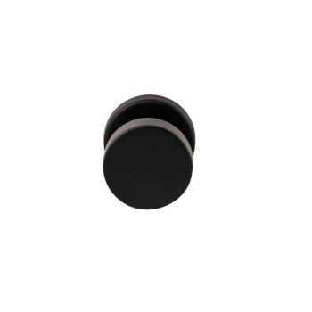 Voordeurknop Piano 52mm Puurzwart
