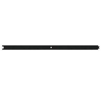 Tussenrail 90cm, staal tbv schuifsysteem Intersteel mat zwart