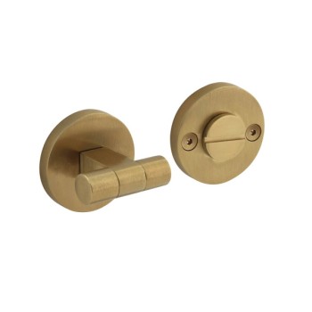 Toiletgarnituur Shiraat 8mm rechts mat messing PVD