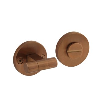 Toiletgarnituur Shiraat 8mm links mat koper PVD